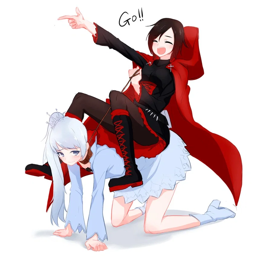 Ruby and Weiss - Horseplay