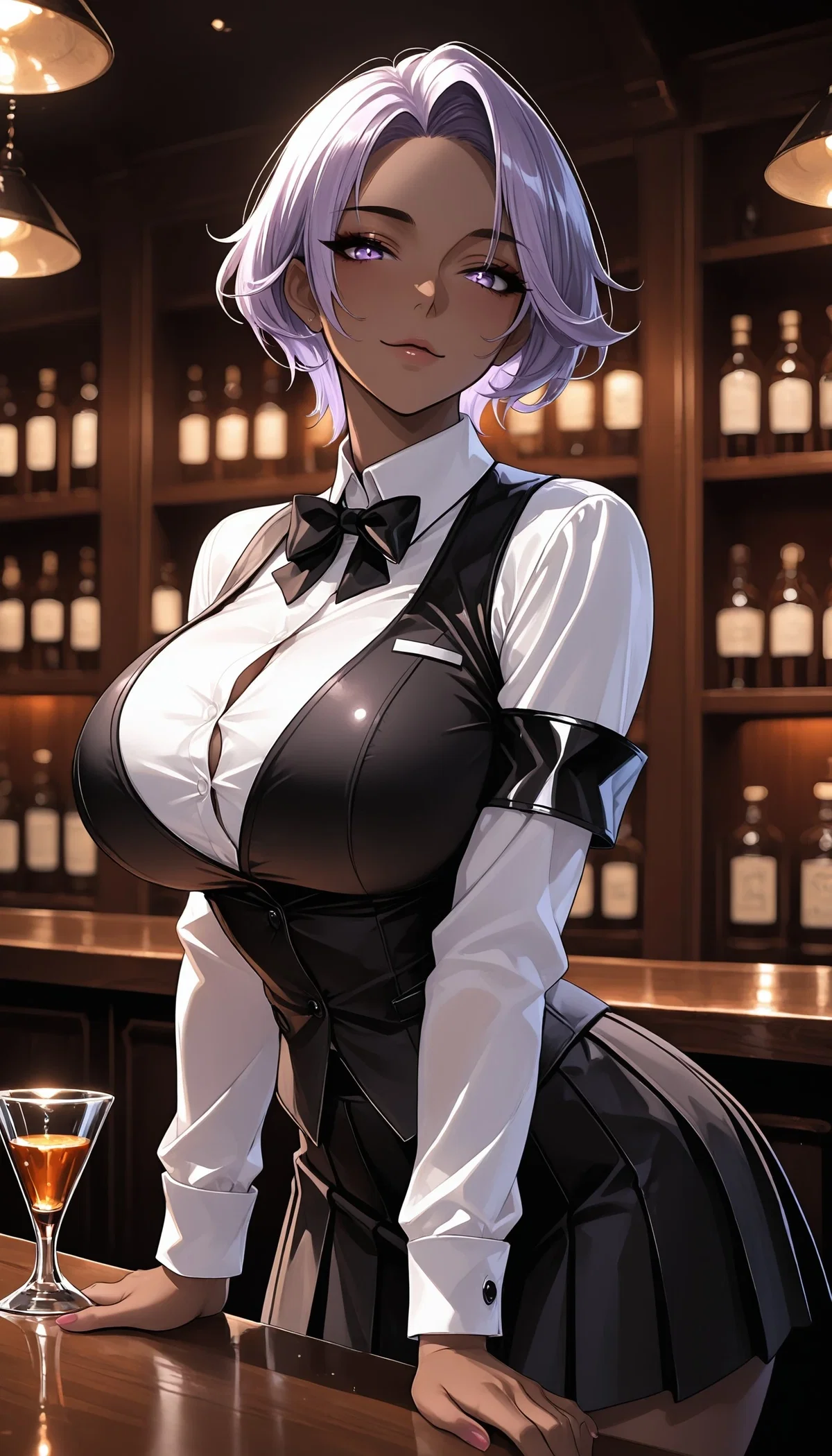Alessa (your bartender best friend)