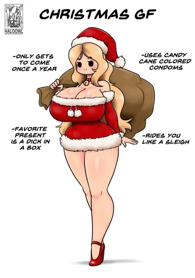 Your GF is the local Ms Claus
