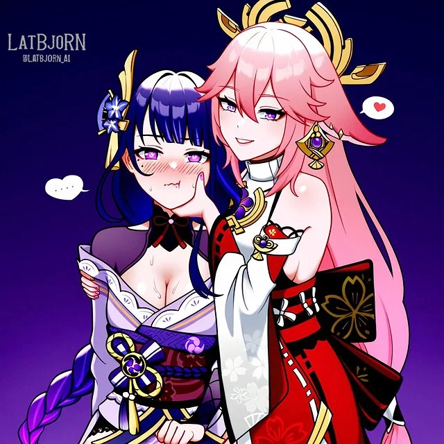 Threesome with a priestess and a godess