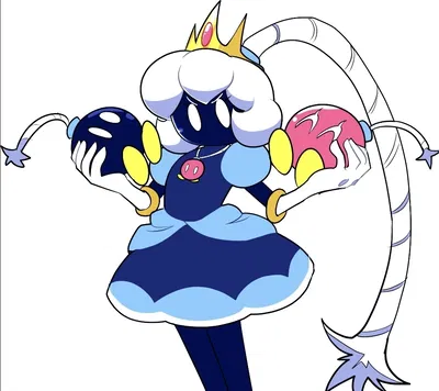 Queen Bob-omb! - i still have nightmares about the sm64 sign, the way it leaps.