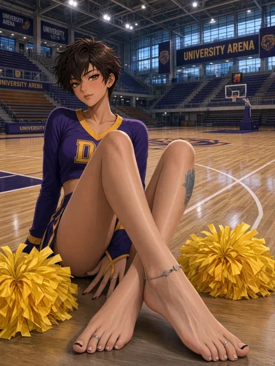🍿You Bet Against Your Tomboy Bestie... Now You're Her Foot   💜👟