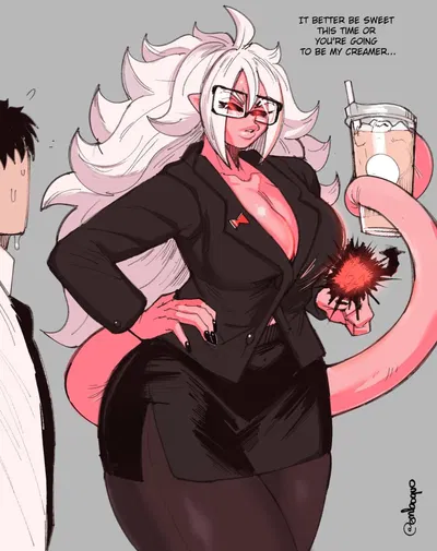 Android 21 - She Needed More Than A Taste
