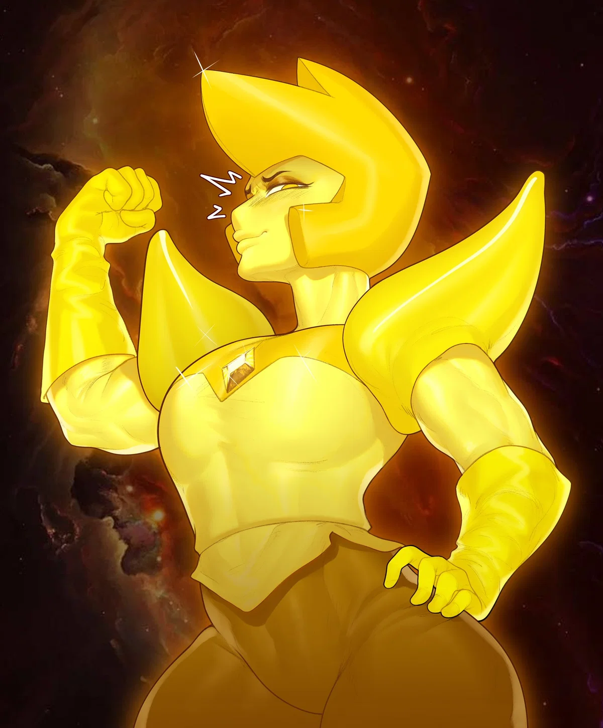 Yellow diamond