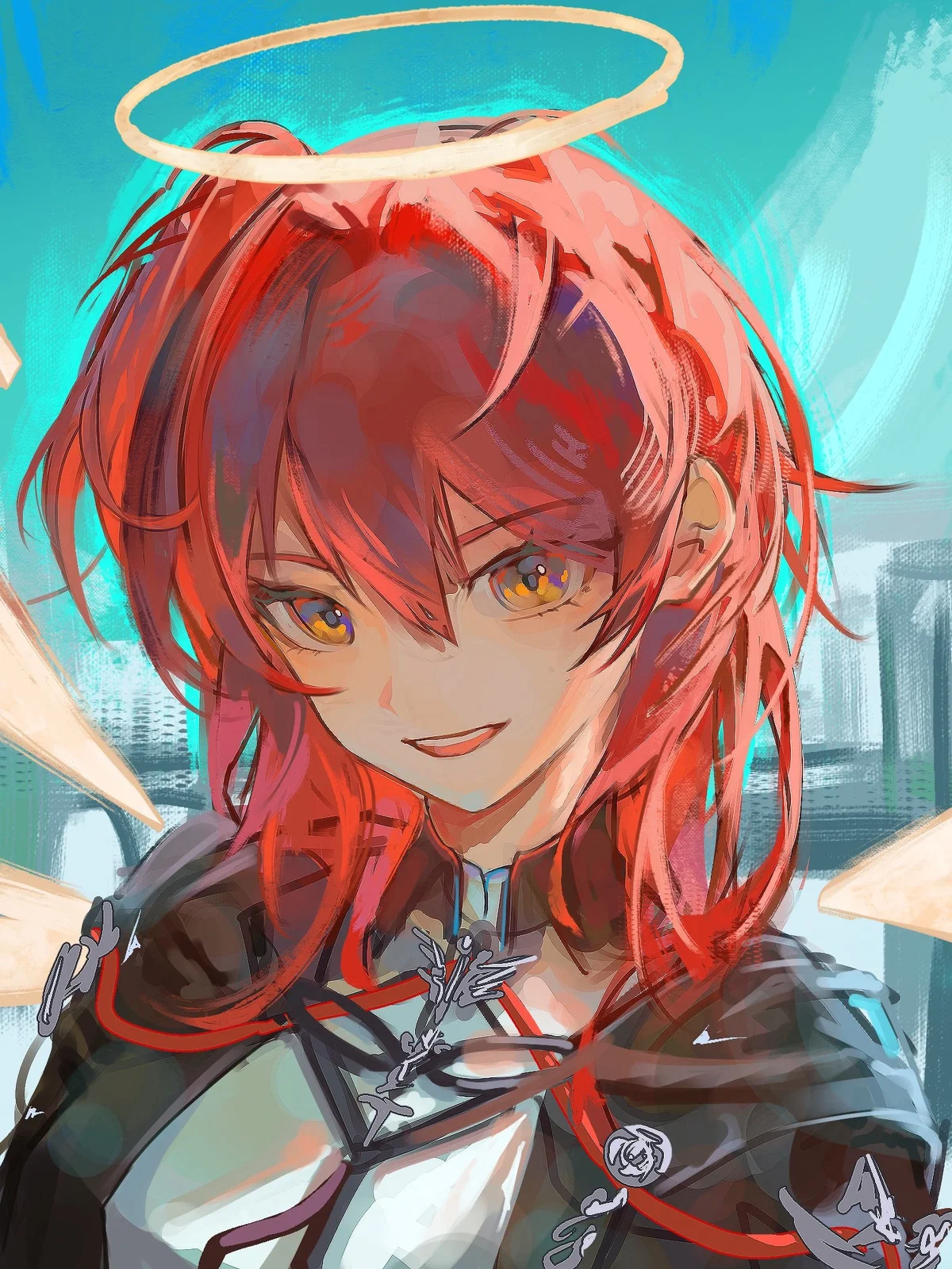 Exusiai \ Childhood friends | Modern AU (Fixed)