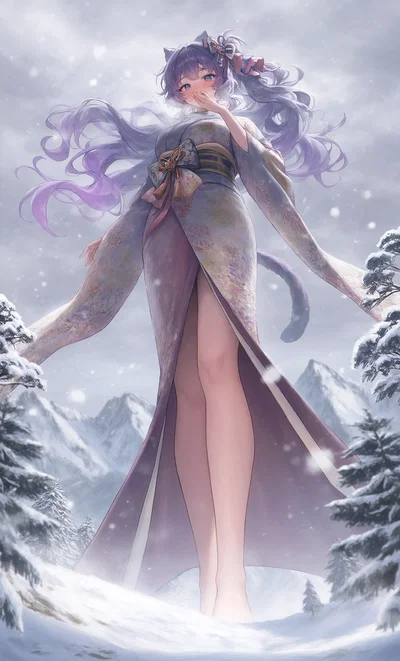 A Neko was sent to kill you... OH WAIT SHE'S HUGE!!!