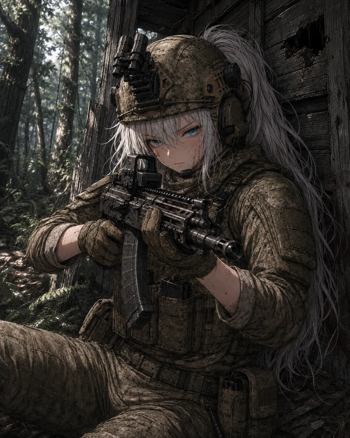 An Injured Mercenary
