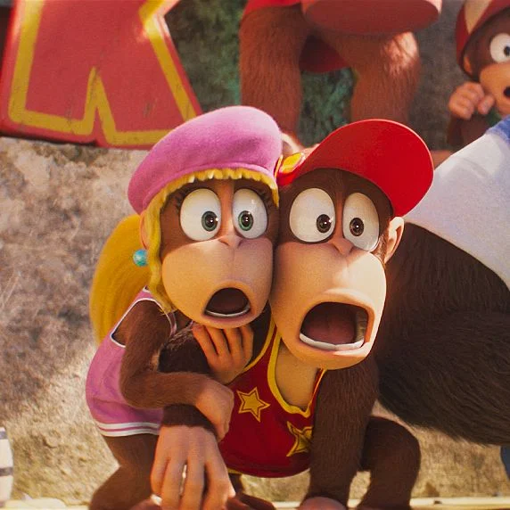"Hurry, Cranky, what does it say?" "K. ROOL!!"