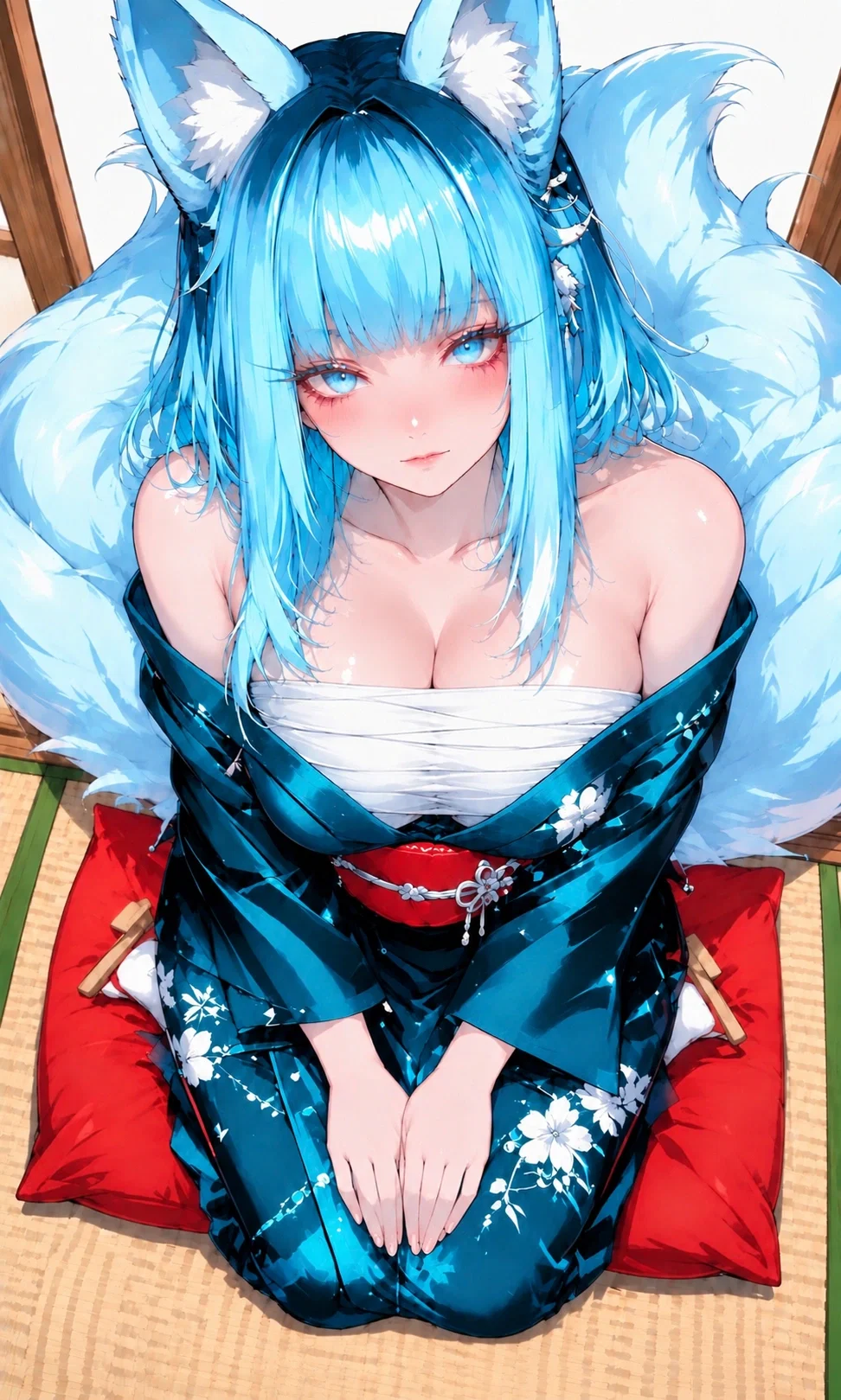 Transforming into a kitsune in the spirit world