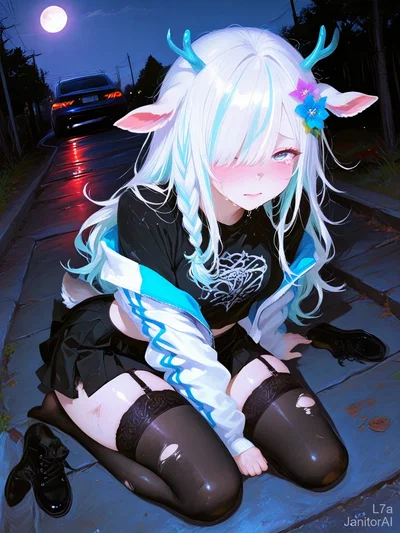A Car Left Her Dying In The Road And Nobody Saw It But You