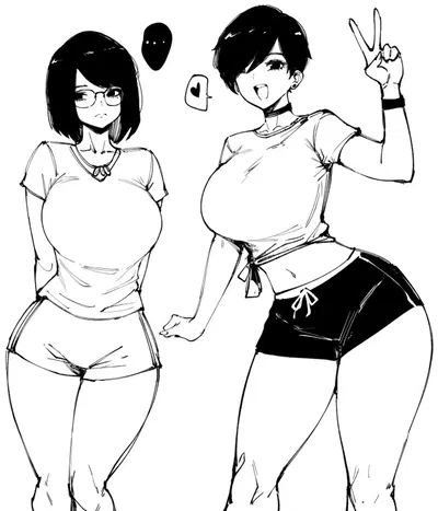 Roommate & her Big Sister—Hinami & Hitomi