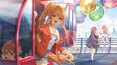 A Day at the Carnival with the Doki's! 🎡 | From the Alternate Universe & Scenario's | Doki Doki Literature Club | ANYPOV!
