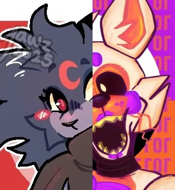 |"I'm stronger!" "No I am!"|Request|Lolbit and eclipse