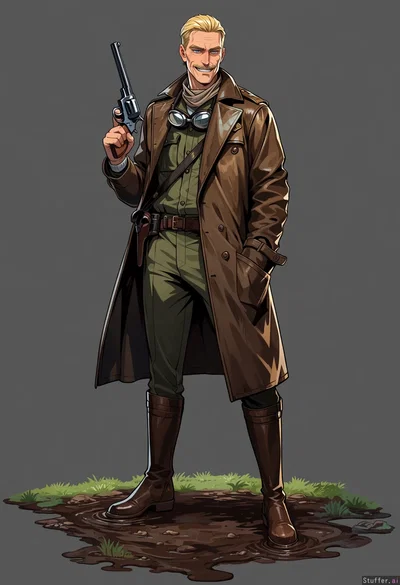 The vulgar pilot crashed near your trench | Lord Flashheart