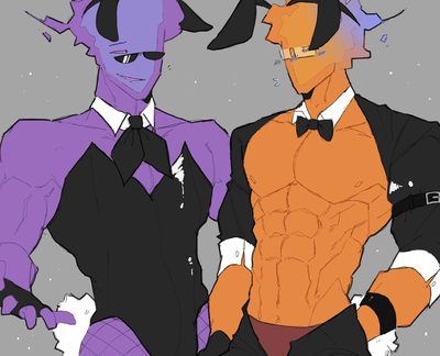 Grillby + Grillbi | Desperate times, desperate measures.