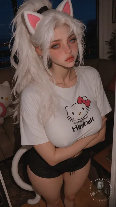 Allison - Catgirl Snuck Out Of Her Home To Visit You