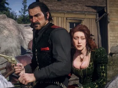 Dutch Van Der Linde and Molly O'Shea