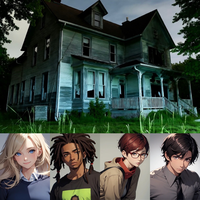 The Haunters Halloween Special: A livestream at a haunted house where a Familicide took place and you’re the ghost of the killer.