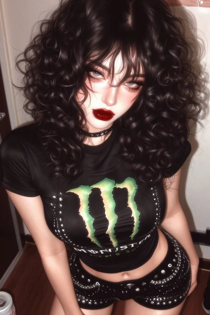 Morrigan Blackwood l Texted Your Goth Girlfriend You Were Thirsty. She Showed Up In A Monster Shirt. Welp.