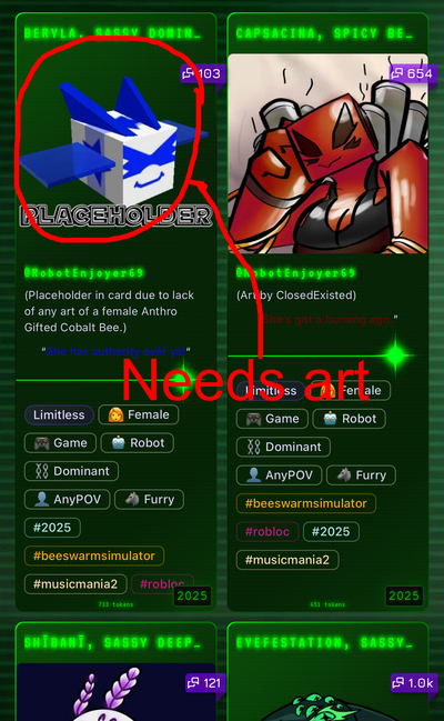 Need art for Beryla
