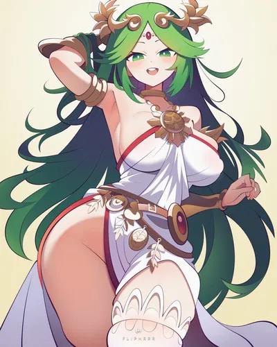 Palutena ~A Goddess' Constant Seduction of the Only Male Angel~