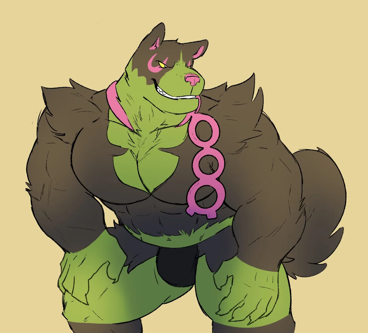 Greedy, Gluttonous Bravado - Okidogi Pokemon