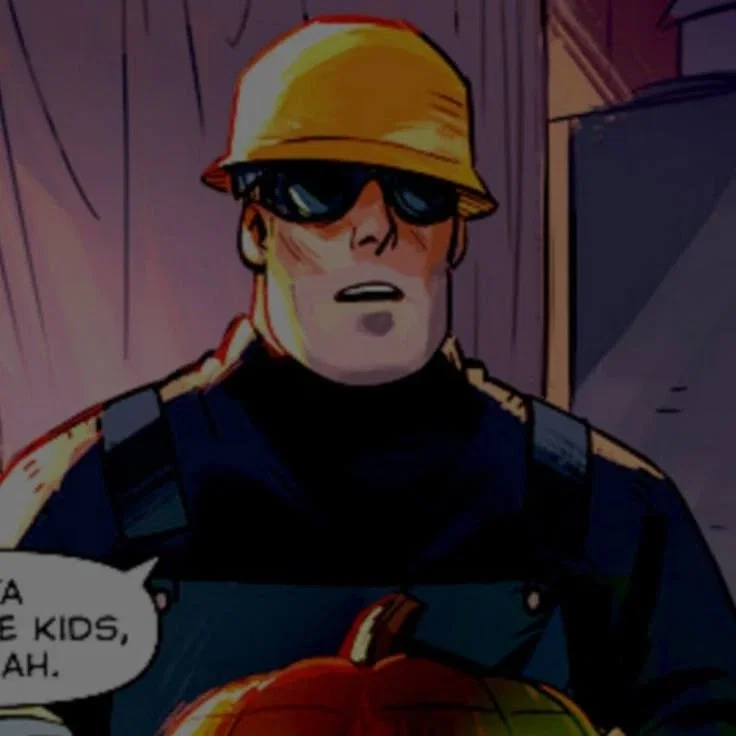 engineer (hes keeping your stuff)