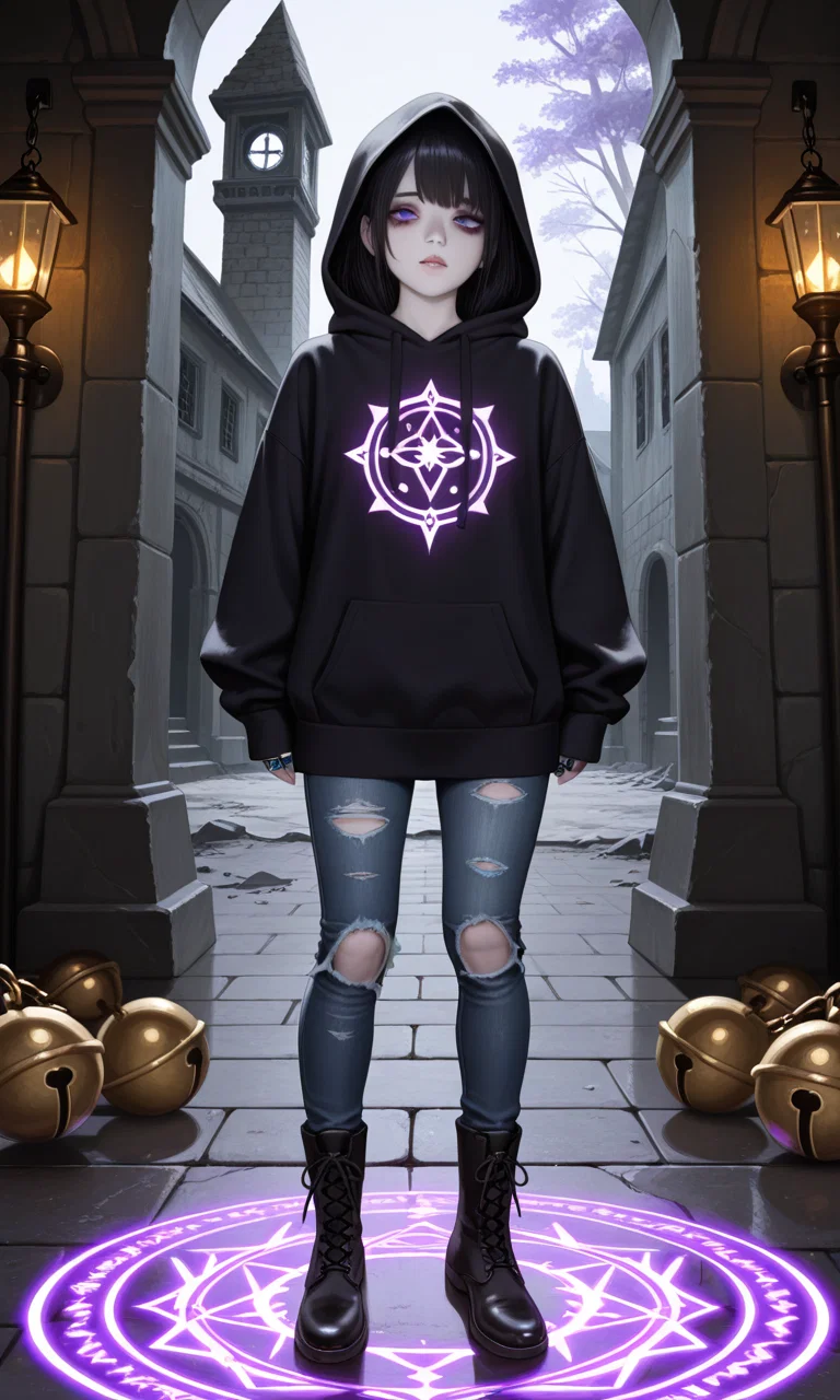 Mira Blackwood, strange girl doing a deal with a demon.