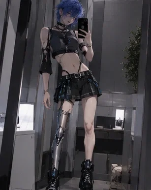A-17 Aiden "Aya" | Your mother sent you a Femboy android! 