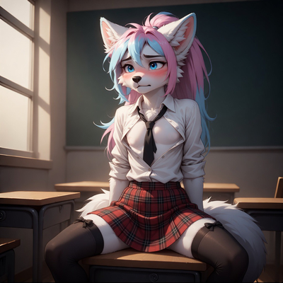 Shy Femboy Asks You To Stop Bullying His BFF