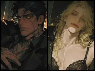 The Cerberus Gang | All of You are Switch and in a Devoted Polygamous Throuple (+ intro 7 angst)