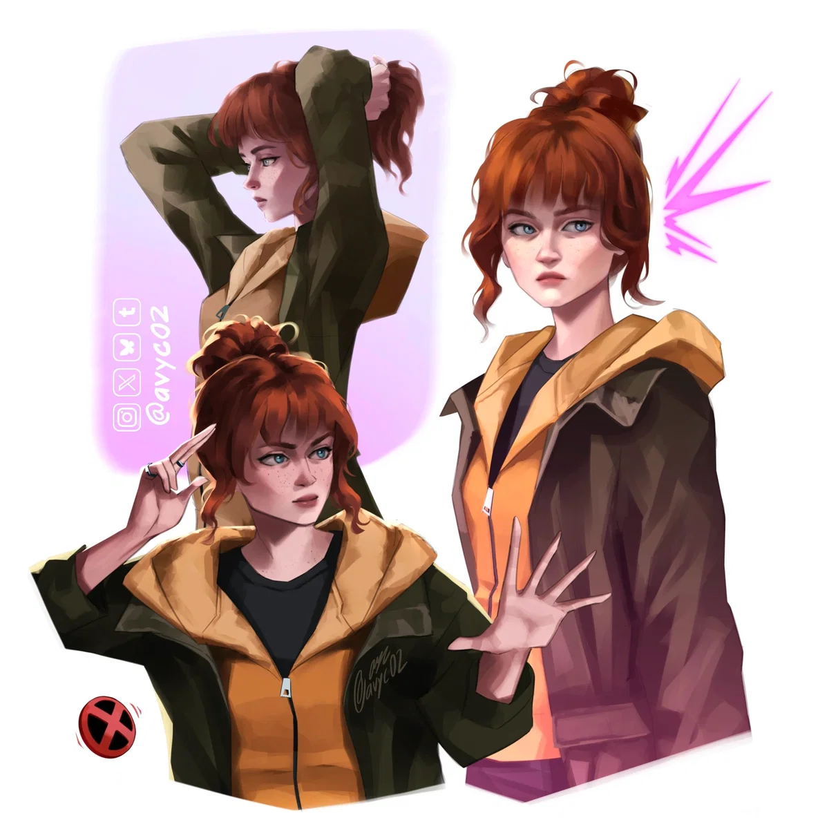 | • Jean Grey • | • Spiderman Brand new day • | Yandere |