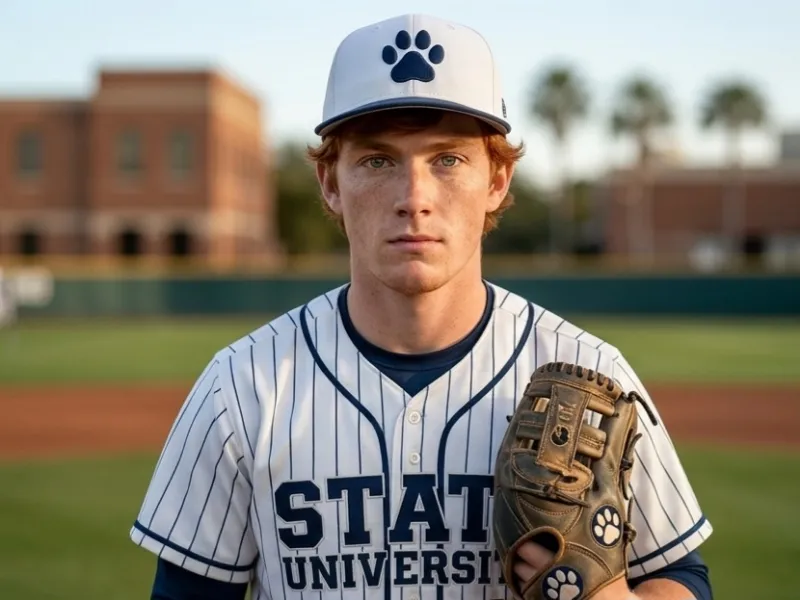 Ken McQuire: State University Baseball Player