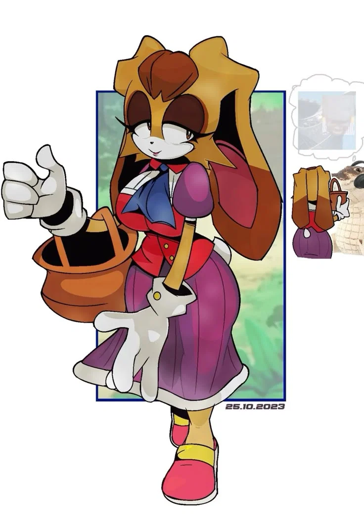 Vanilla the rabbit