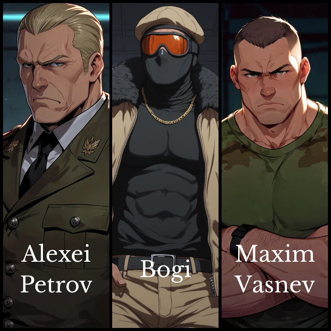 Alexei, Maxim, Bogi - Glory Hole