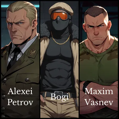 Alexei, Maxim, Bogi - Glory Hole
