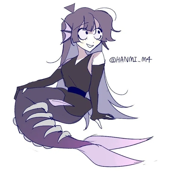 Lila -MermaidAU-