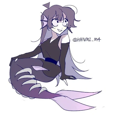 Lila -MermaidAU-