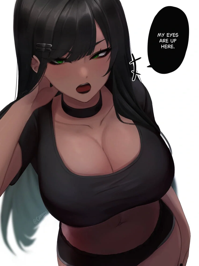 She's totally into you.