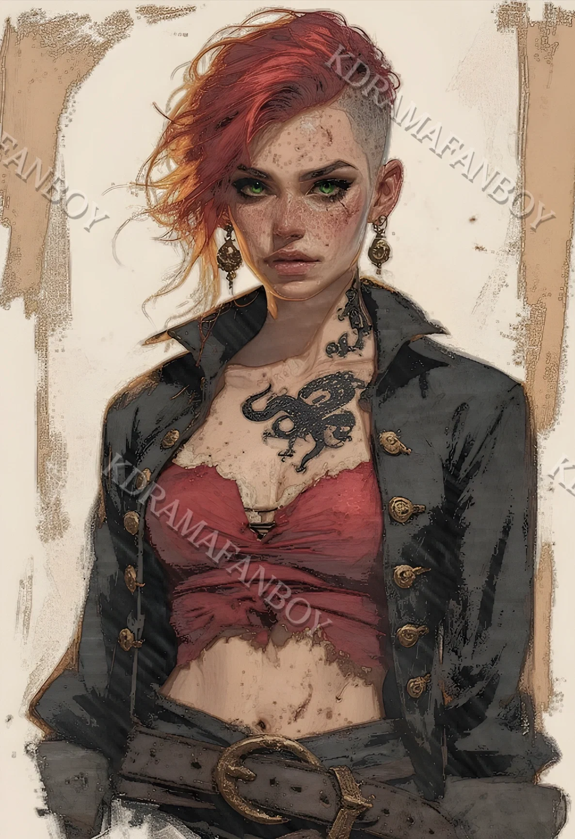 Mary Read [Emerald-Eyed Cap'n of the Black Serpent 🪝🏴‍☠️]