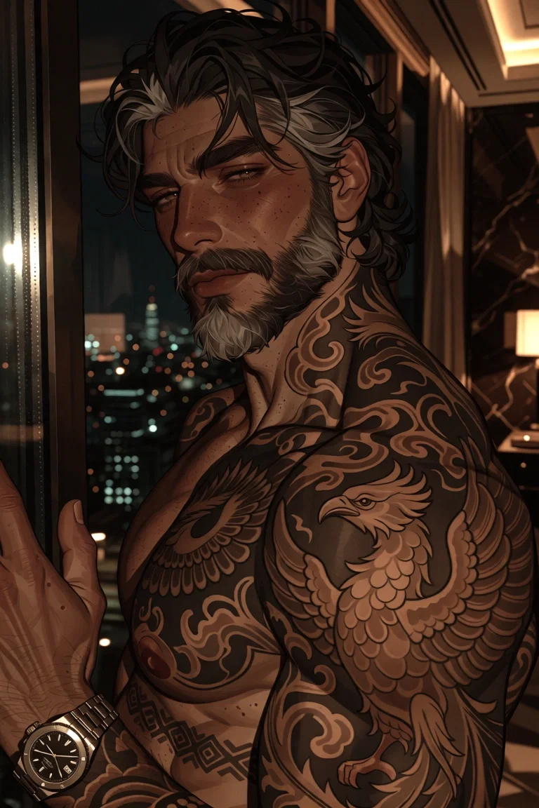 YOUR EX’S DILF DADDY ♡ SALVATORE "SAL" ROMANO