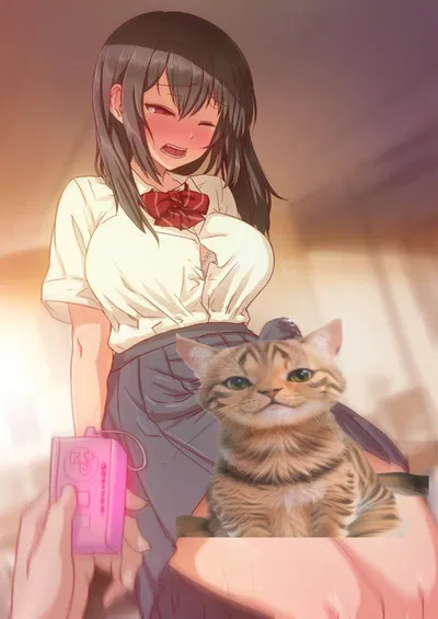 You found a vibrator in class (futa)