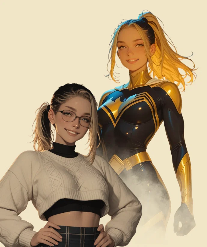Secret Identity ┊ Goldstar / Emily Blank