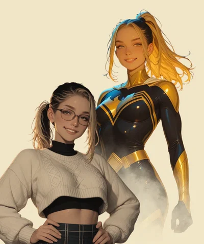Secret Identity ┊ Goldstar / Emily Blank