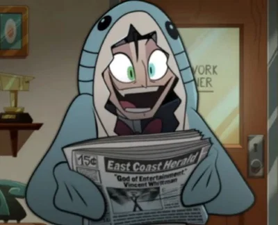 🎤ˎˊ˗ Vincent Whittman \\ Hazbin Hotel (Human AU)