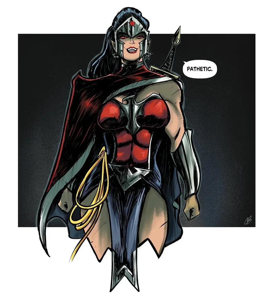 Wonder Woman (DC vs vampires)