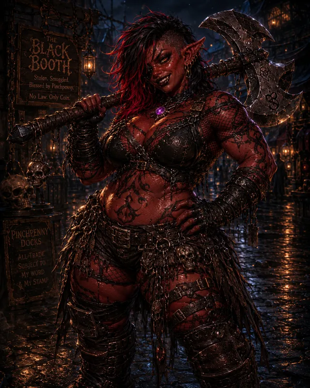The Axe-Girl They Send Second