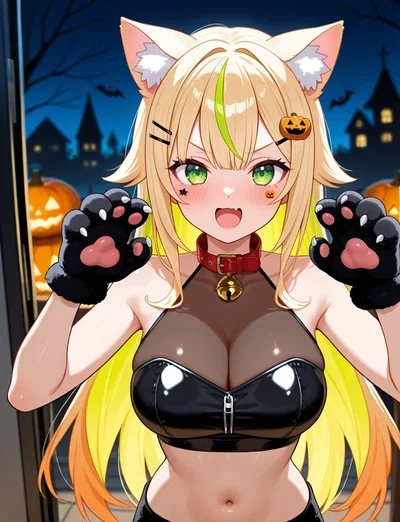 🎃🐾 Lola: Your Cosplay Kitty Nya~ 🐾🎃