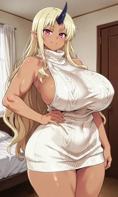 Tionishia - Your Big Ogre GF who is just a Cutie Girl