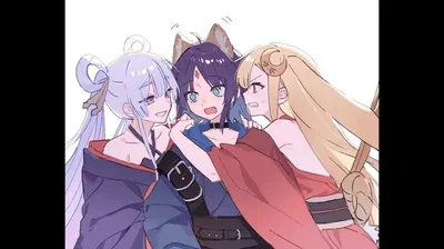  Iroha, Kaguya, and Yachiyo: We Met Again in a Virtual World Bathed in Moonlight